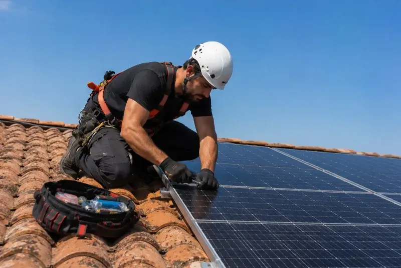 Maintenance et monitoring de panneaux solaires à Châteauneuf-les-Martigues