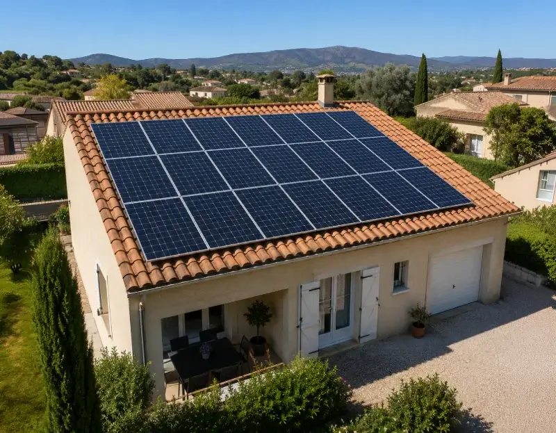 Prime à l'autoconsommation panneaux solaires Châteauneuf-les-Martigues — aide financière de l'État